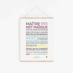 Affiche Maitre mot magique