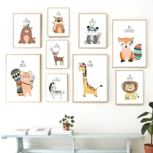 Affiches animaux "qualité"