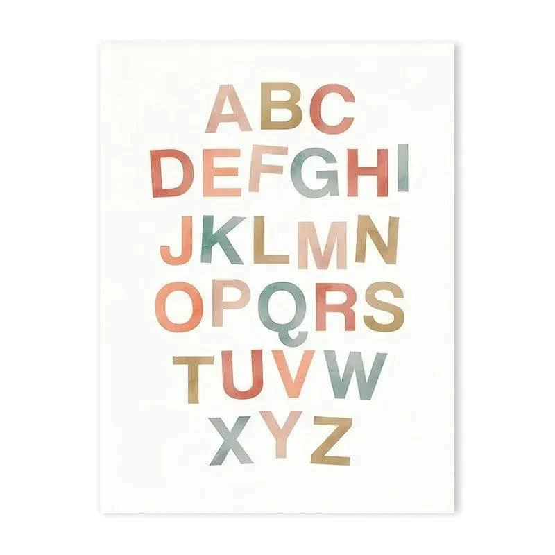 Affiches animaux savane colorée - Décoration enfantine pour bébé et enfant – Image 8