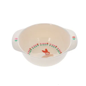 Petit Bol à Oreilles Mélamine Lapin Chichi Pompon - Pause Goûter