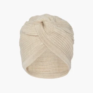 Bonnet Turban Laine Bambi Almond Milk