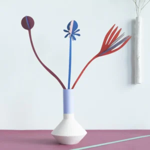 Bouquet de Fleurs en Carton Recyclé Winter Waltz - Studio Roof