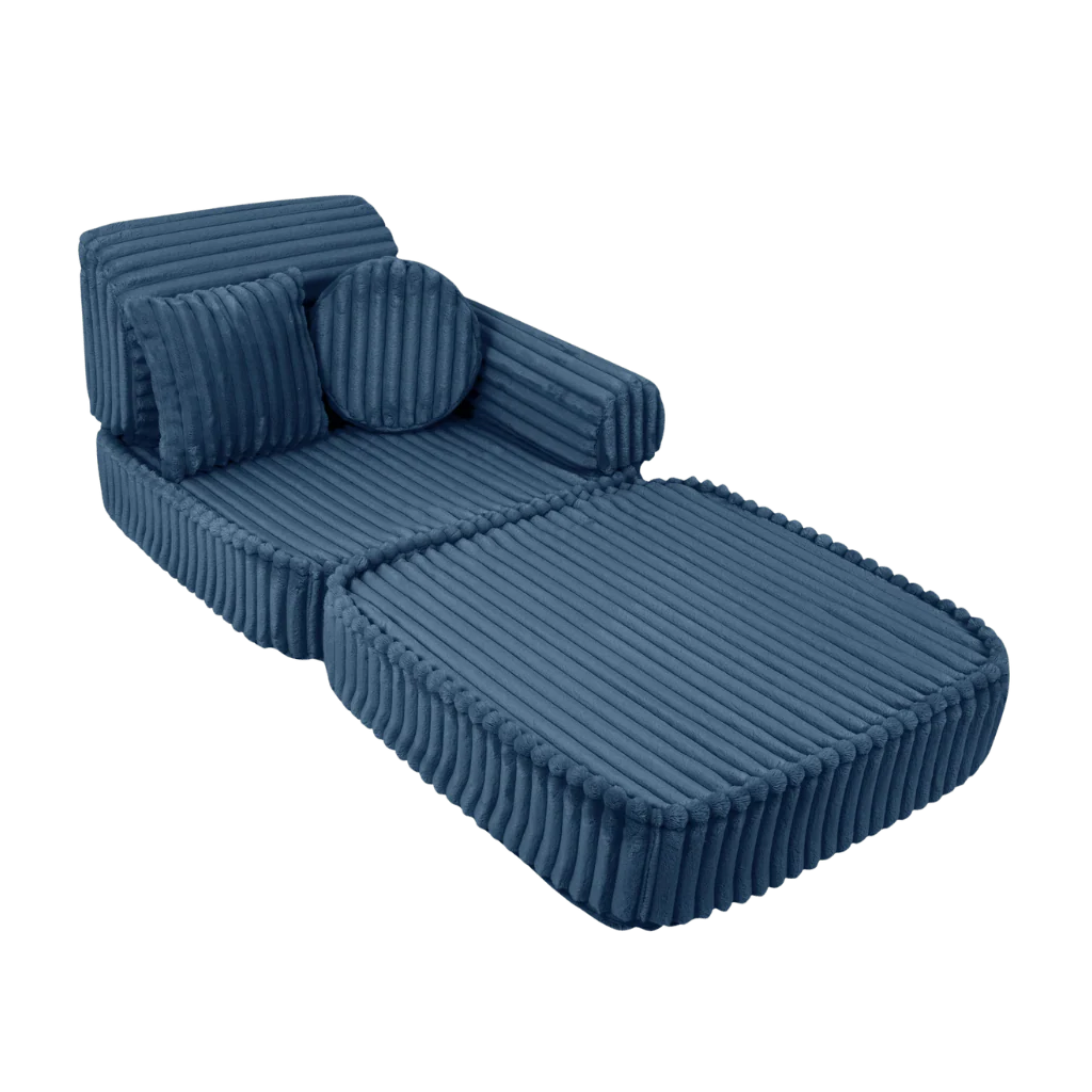Canapé Medium Modular Sofa for Kids - Churros Blue – Image 3