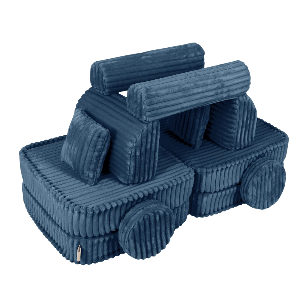 Canapé Medium Modular Sofa for Kids - Churros Blue – Image 7