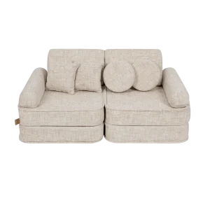 Canapé Medium Modular Sofa for Kids - Tangle Marshmallow Beige