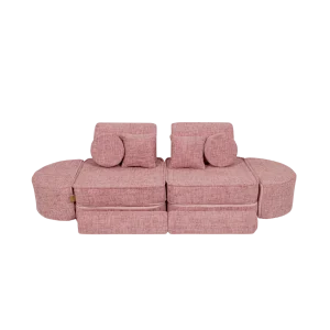 Canapé Modulable Moyen pour Enfants Plus - Tangle Bubblegum Pink