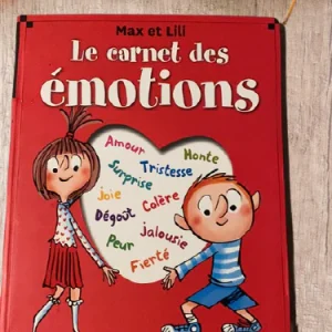Carnet des émotions Max et Lili Jeux activité Neuf