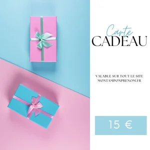Carte Cadeau Mon Tampon Prénom