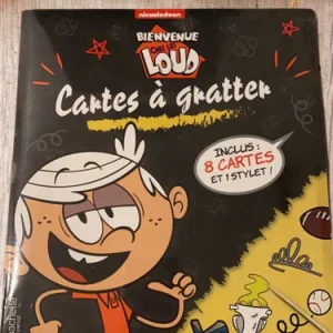 Pack de Cartes à gratter Bienvue chez Loud Neuf