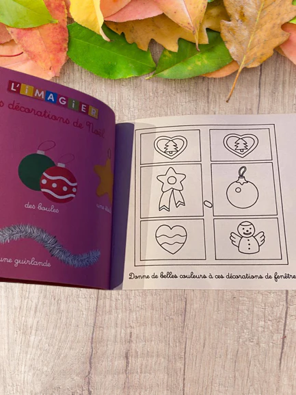 livre de Coloriage Jeux Petit Ours Brun Neuf – Image 5