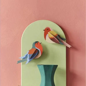 Décoration Murale Oiseau Rouge-Gorge - Studio Roof