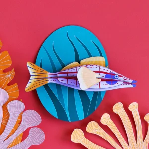 Décoration Murale Grand Poisson Longnose HawkFish - Studio Roof