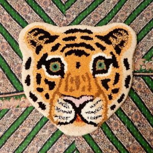 Tapis Tiger Head