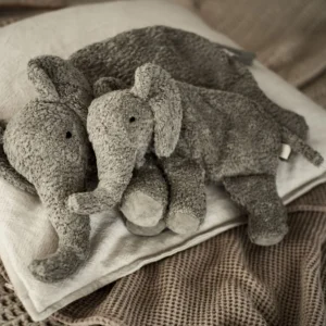 Liste de naissance Jourdain I Doudou / Bouillotte Elephant Gris Small