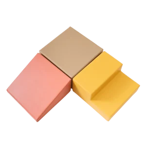 Ensemble de 3 Blocs de Mousse Soft Play - Pastel Pink