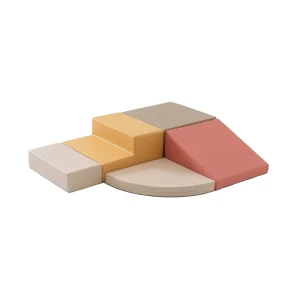 Ensemble de 5 Blocs de Mousse Soft Play - Pastel Pink
