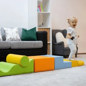 Ensemble de 6 blocs de mousse Soft Play - Multicolor