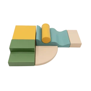 Ensemble de 6 blocs de mousse Soft Play - Pastel Turquoise