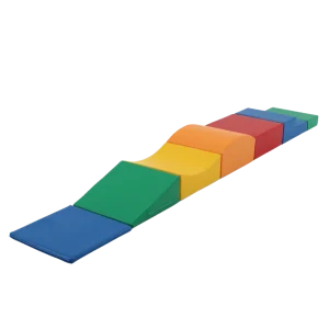 Ensemble de 7 Blocs de Mousse Soft Play - Petit Rampant Rainbow