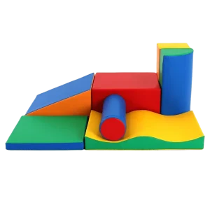 Ensemble de 7 blocs de mousse Soft Play - Rainbow