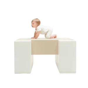 Ensemble de jeu souple Pont d'équilibre - Beige