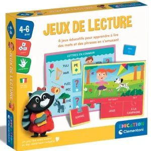 Jeux de Lecture - Coffret Éducatif Clementoni