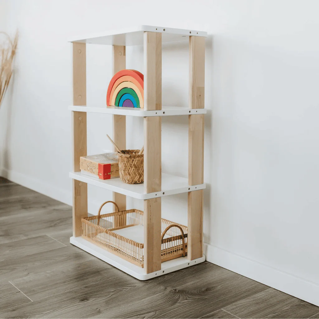 Étagère Montessori modulaire droite mini - 4 étagères – Image 2
