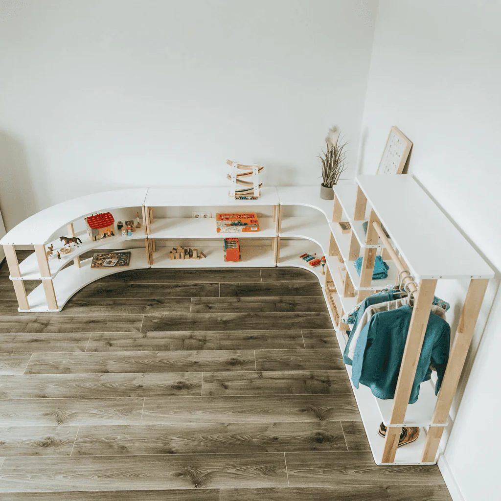 Étagère Montessori modulaire droite mini - 4 étagères – Image 5