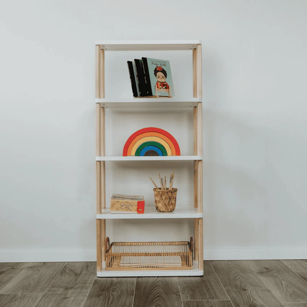 Étagère Montessori modulaire droite mini - 5 étagères – Image 2