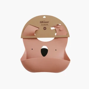 Bavoir Silicone Flamingo