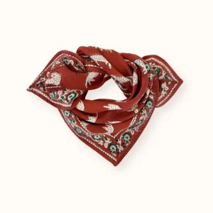 Petit foulard Latika - Bengale fire