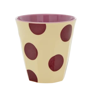 Gobelet Mélamine Pois Violets - Rice