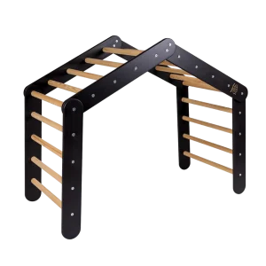 Grande Échelle Pikler en Bois - Black