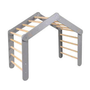 Grande Échelle Pikler en Bois - Gray