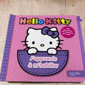 Livre Hello Kitty J'apprends à m'habiller Neuf !