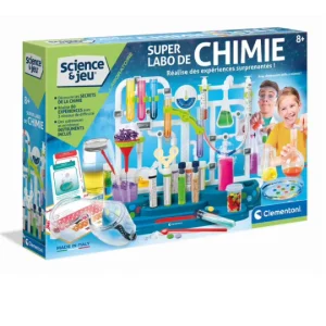 Clementoni Science & Jeu - Super Labo de Chimie Avancé