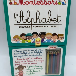 Maxi Mallette d’activités Montessori thème l’alphabet Neuf sous blister