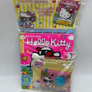 livre d’activité Magazine Hello kitty avec sa visionneuse Neuf !