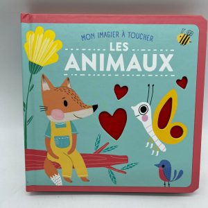 Livre Mon imagier à toucher Thème les animaux Neuf