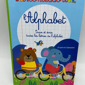 livre d’activité exercice Montessori thème l’alphabet Neuf