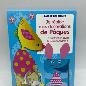 Livre d’activité créatif je décore mes décorations de Pâques 🐣 avec les autocollants Neuf