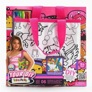 Sac DIY Graffiti à Colorier Lavable