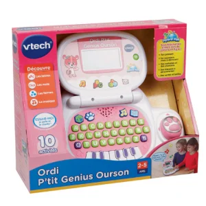 Ordinateur P'tit Genius Ourson Rose - Vtech