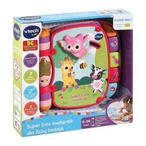 Super livre enchanté des Baby Loulous (rose) - Vtech