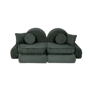 Canapé Medium Modular Sofa for Kids Plus - Churros Forest Green