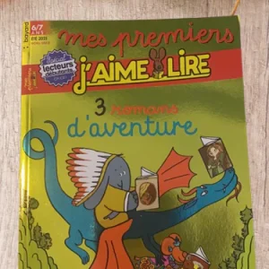 Magazine mes premiers j'aime lire Neuf 3 romans !  Niveau CP CE1 !