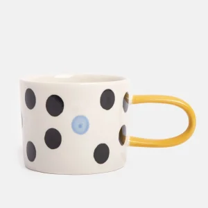 Mug Céramique Original - Pois Bleu - Caroline Gardner