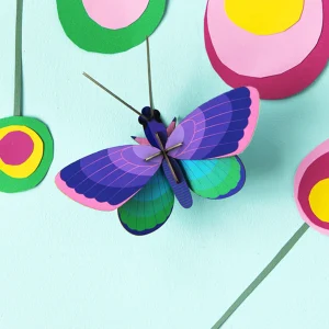 Décoration Murale Papillon Violet - Studio Roof