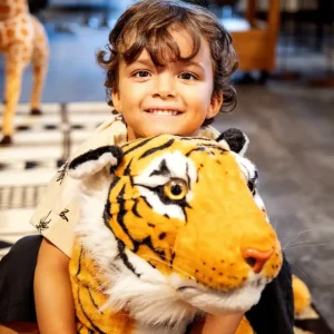 Peluche Tigre Géant - 50 à 130cm
