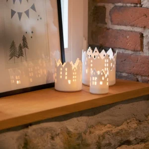 Photophore en Porcelaine City Light - Rader